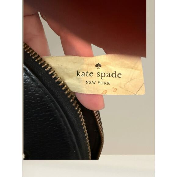 NWOT Kate Spade New York Black Pebbled Leather Satchel Crossbody - Picture 11 of 12